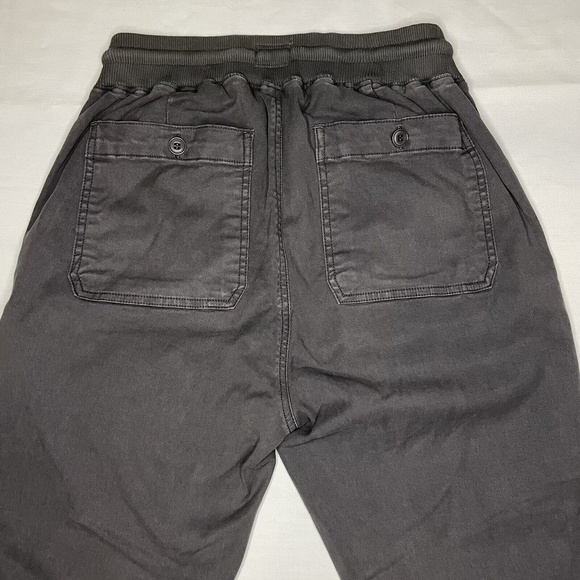 FAHERTY Brand Men's Traveler Pants Rugged Grey Size Small Drawstring Chino - Picture 8 of 9